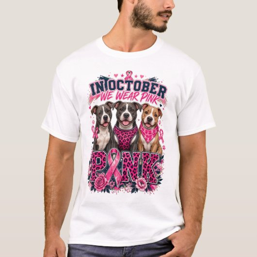 borstkanker t-shirt (Voorkant)