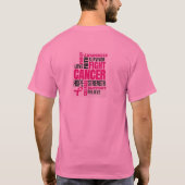 Borstkanker T-shirt (Achterkant)