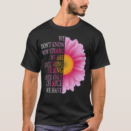 Borstkanker T-shirt (Voorkant)