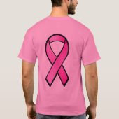Borstkanker T-shirt (Achterkant)