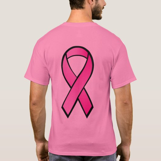 Borstkanker T-shirt (Achterkant)