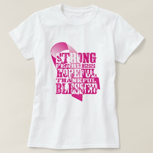 Borstkanker T-shirt (Design voorkant)