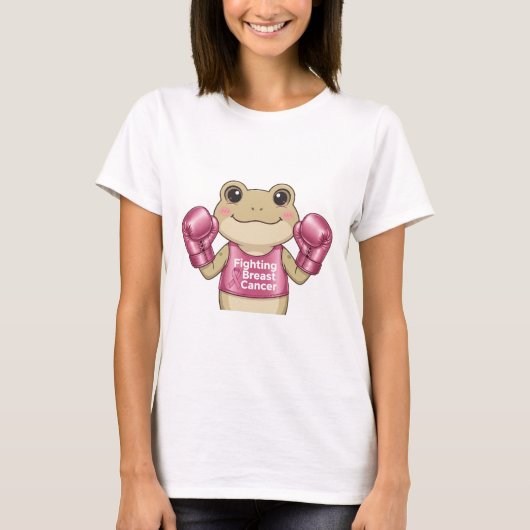 Borstkanker T-shirt (Voorkant)
