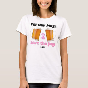 borstkanker t-shirt