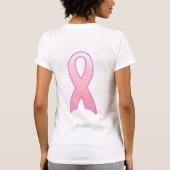 Borstkanker ... t-shirt (Achterkant)