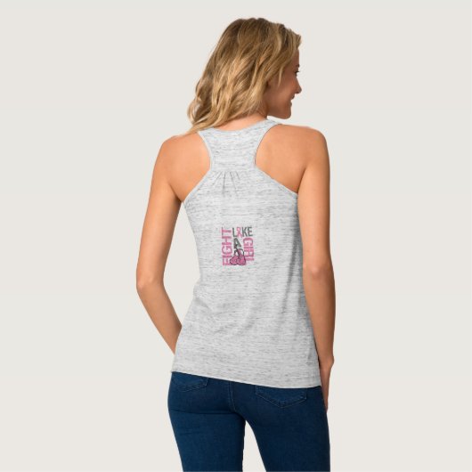 Borstkanker Tanktop (Volledige Achterkant)