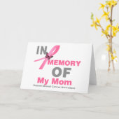 Borstkanker Ter Nagedachtenis Aan Mijn Moeder Kaart (Gele Bloem)