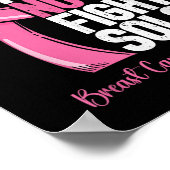 Borstkanker ter ondersteuning van het gezin Vrouwe Poster (Hoek)