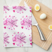 Borstkanker Theedoek (Quarter Fold)