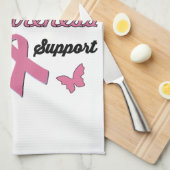 Borstkanker Theedoek (Quarter Fold)