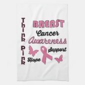 Borstkanker Theedoek (Verticaal)