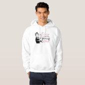 Borstkanker toont de verkeerde diva hoodie (Voorkant volledig)