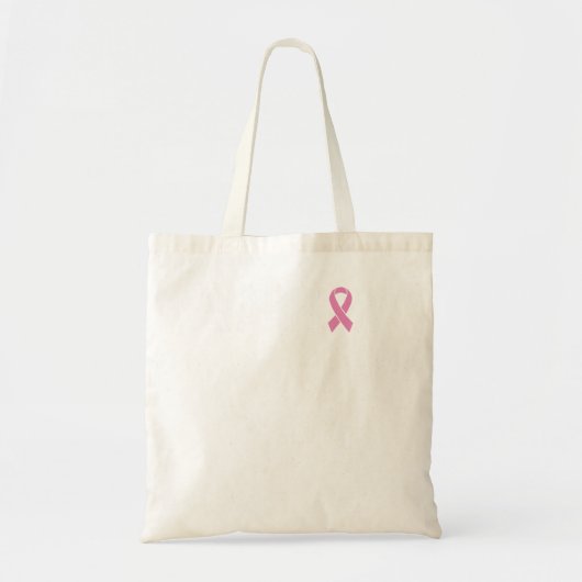 Borstkanker Vecht kanker Koolstofzweet Tote Bag (Voorkant)