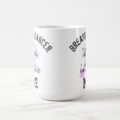 Borstkanker verloor zijn strijd aan mij | Survivor Koffiemok (Center)