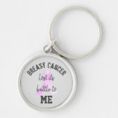 Borstkanker verloor zijn strijd aan mij | Survivor Sleutelhanger (Voorkant)