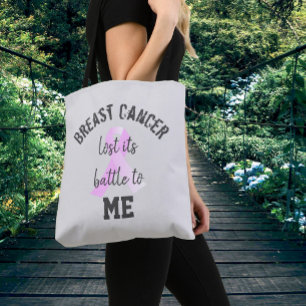 Borstkanker verloor zijn strijd aan mij Survivor Tote Bag