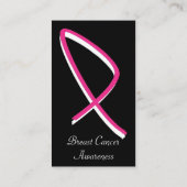 Borstkanker Visitekaartje (Achterkant)