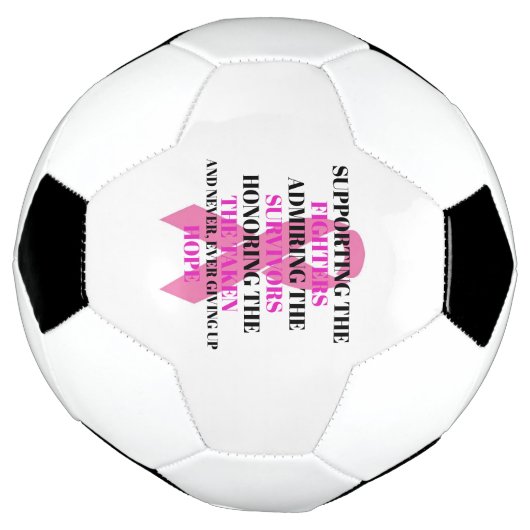 Borstkanker Voetbal (Gedraaid)