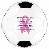 Borstkanker Voetbal (Voorkant)