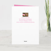 Borstkanker voor zuster-Kaart Kaart (Achterkant)