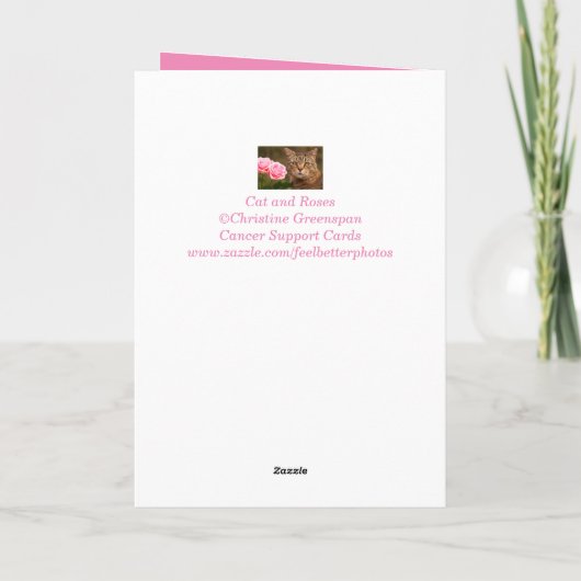 Borstkanker voor zuster-Kaart Kaart (Achterkant)