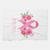 Borstkanker Voorlichting keukenhanddoek (Horizontaal)