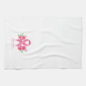 Borstkanker Voorlichting keukenhanddoek (Horizontaal)