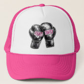 Borstkanker Voxinghandschoenen Trucker Pet (Voorkant)