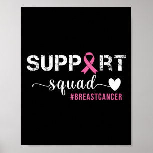 Borstkanker Vrouwen Ondersteuning Squad Borstkanke Poster
