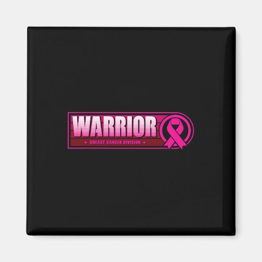 Borstkanker Warrior - Borstkanker Afdeling Magneet (Voorkant)