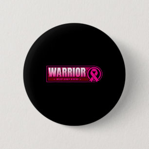 Borstkanker Warrior - Borstkanker Afdeling Ronde Button 5,7 Cm