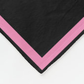 Borstkanker Warrior Fleece Deken (Hoek)