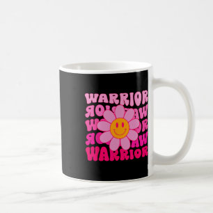 Borstkanker Warrior Flower Pink Ribbon Koffiemok