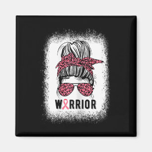 Borstkanker Warrior Pink Ribbon Breast Cancer Aw Magneet