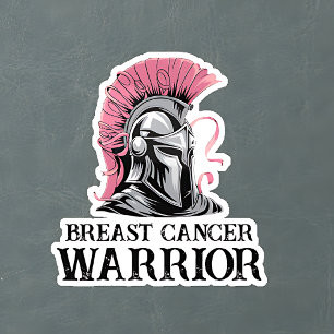 Borstkanker Warrior Sticker