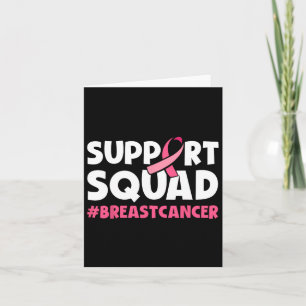 Borstkanker Warrior Support Squads Pink Ribbon W Kaart