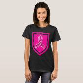 Borstkanker Warrior T-shirt (Voorkant volledig)