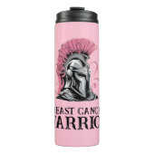 Borstkanker Warrior Thermosbeker (Voorkant)