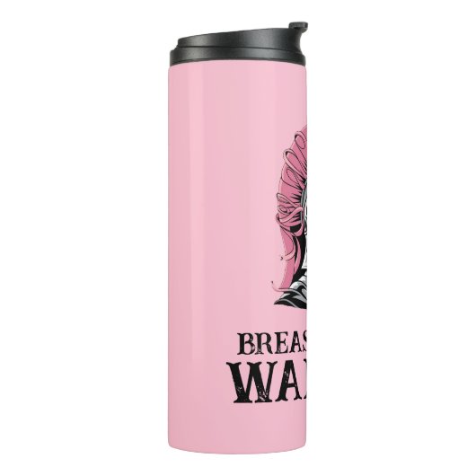 Borstkanker Warrior Thermosbeker (Gedraaid links)