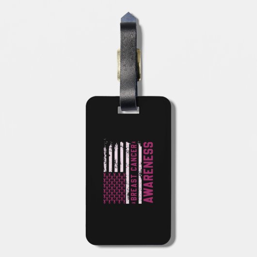 borstkankerbewustzijn (2) bagagelabel (Achterkant verticaal)