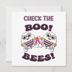 Borstkankerbewustzijn Controleer de Boo-Bees