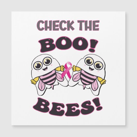 Borstkankerbewustzijn Controleer de Boo-Bees (Voorkant)