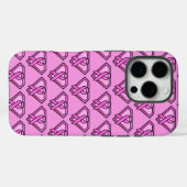 Borstkankerbewustzijn Diamanten Logo Roze Case-Mate iPhone Case (Achterkant (horizontaal))