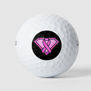 Borstkankerbewustzijn Diamond Logo Golfballen
