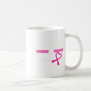 Borstkankerbewustzijn echtgenoot van Warrior Pink Koffiemok