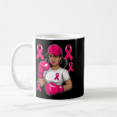 Borstkankerbewustzijn Fighter Koffiemok (Links)