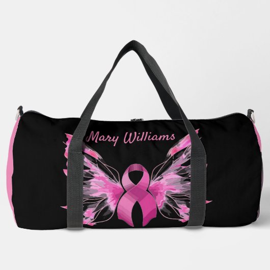 Borstkankerbewustzijn grote plunjezak (Voorkant)