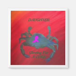 Borstkankerbewustzijn Krabmagneet Magneet