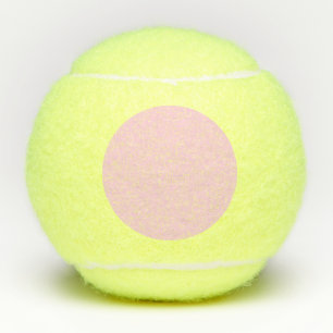Borstkankerbewustzijn lichtroze stip schattig tennisballen