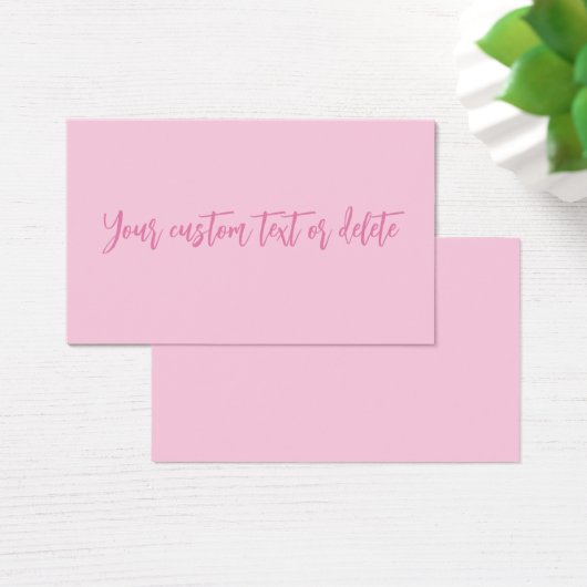 Borstkankerbewustzijn maand roze aangepaste kaart (Bureau)